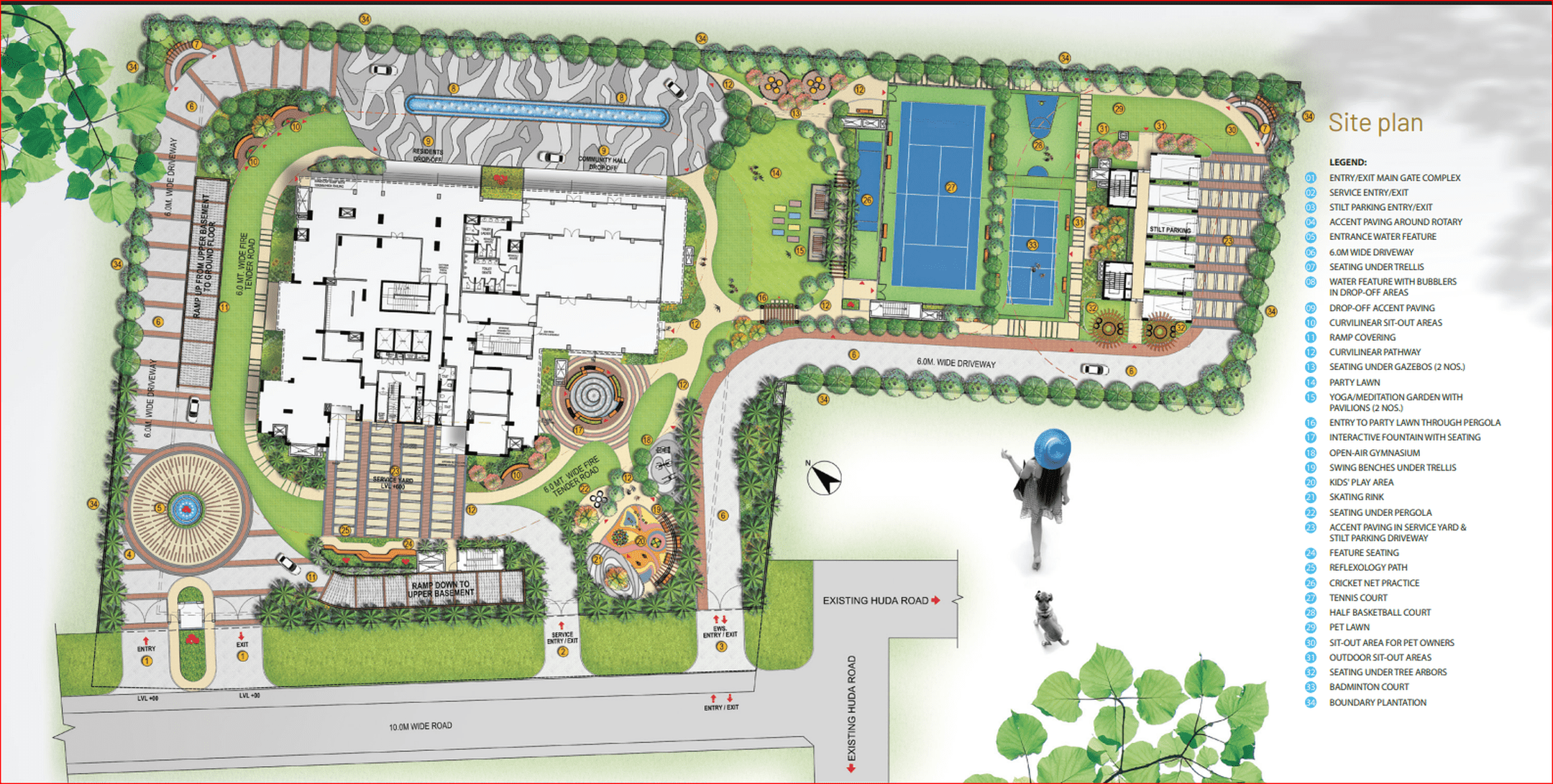 Alpha Corp Sky1,Master Plan | DhanBhumi