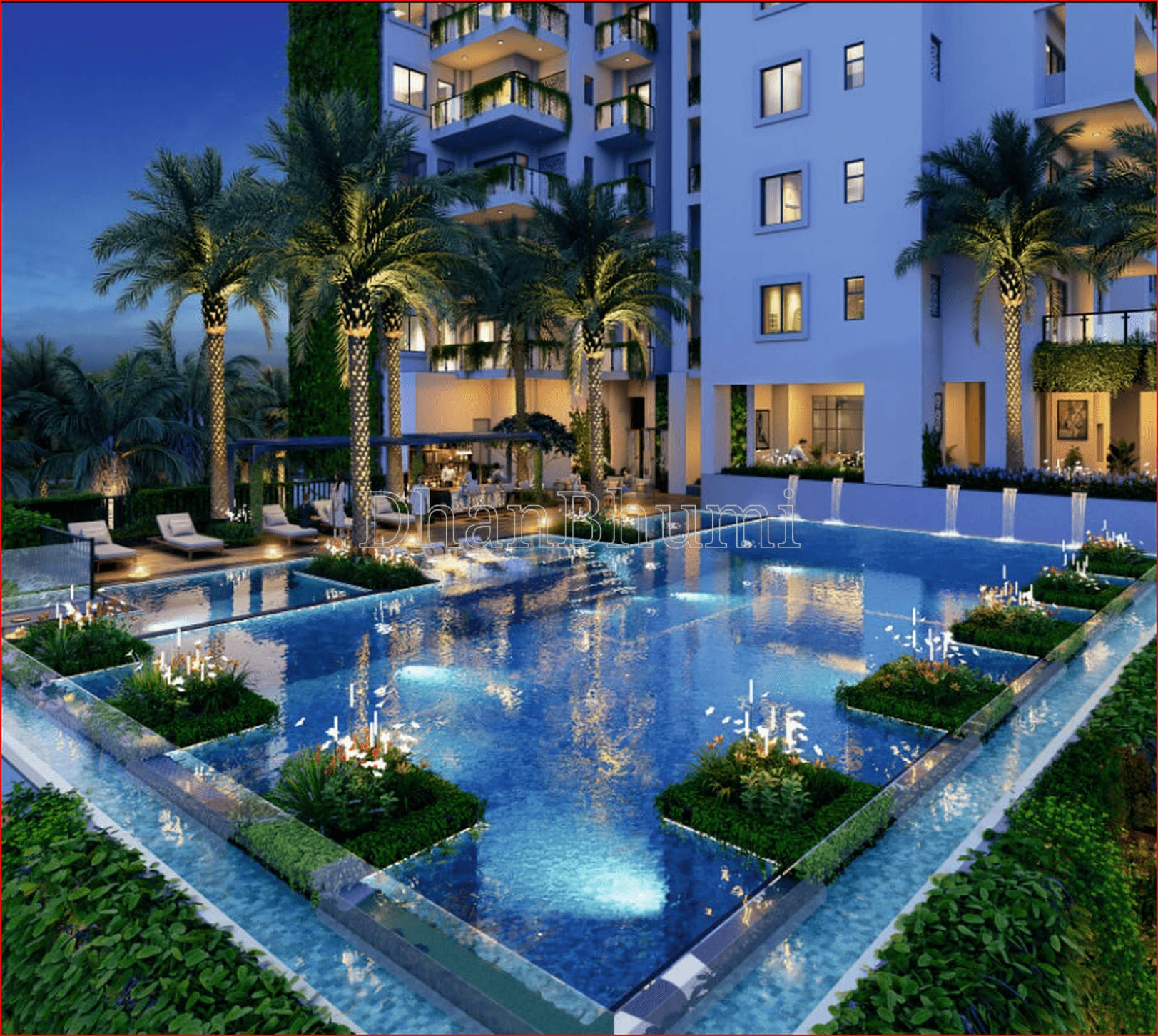 3BHK ,Alpha Corp Sky1 | Dhanbhumi