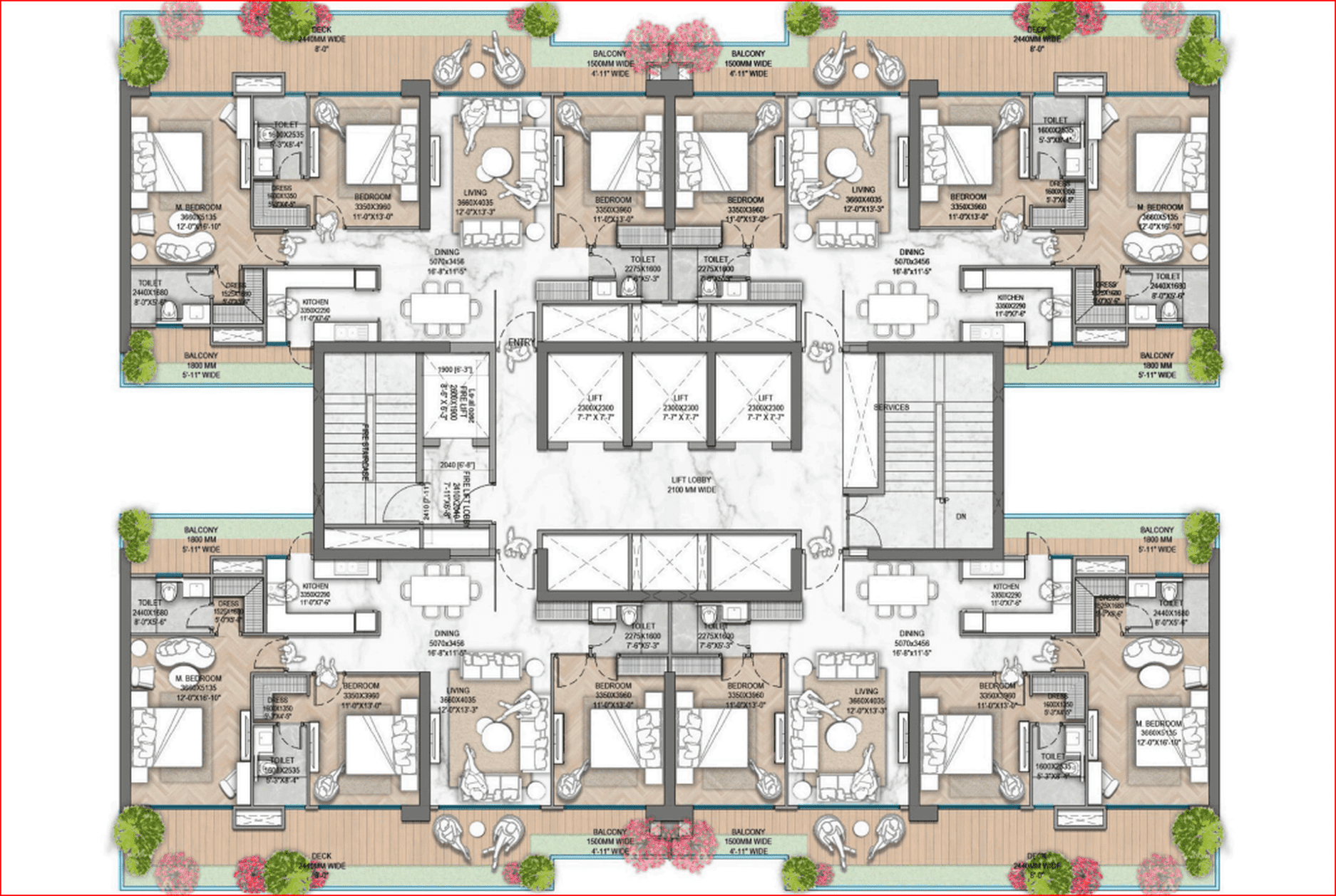 M3M India (in collaboration with Jacob & Co.),Master Plan | DhanBhumi