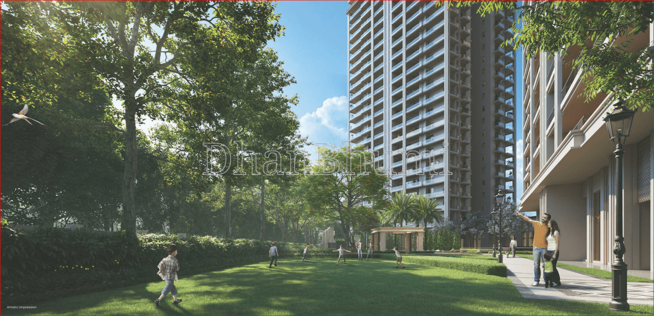 3BHK ,The Monarque | Dhanbhumi