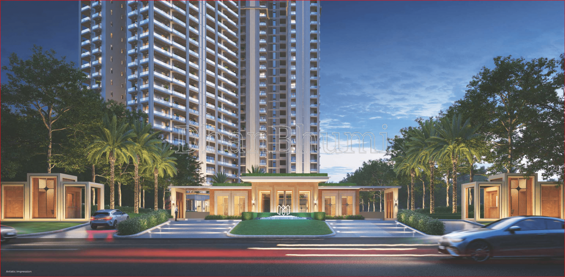 4BHK ,The Monarque | Dhanbhumi