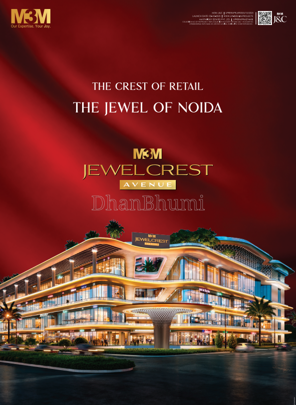 3rd Floor,M3M JewelCrest Avenue | Dhanbhumi