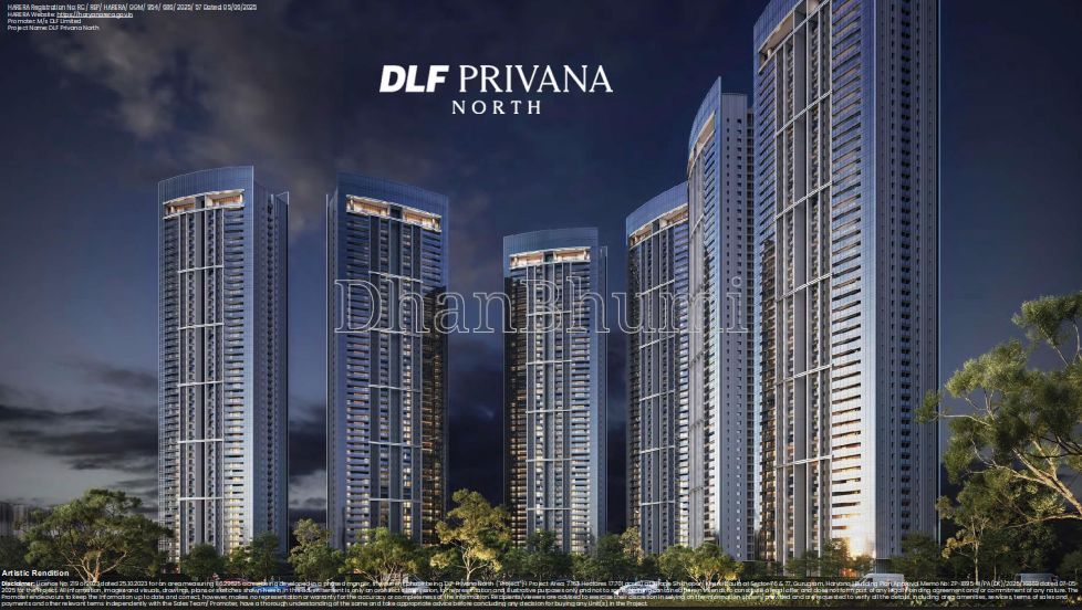 4BHK ,DLF Privana North | Dhanbhumi