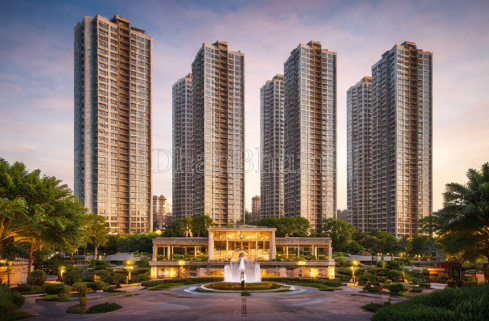 1BHK ,Prestige Garden Trials | Dhanbhumi